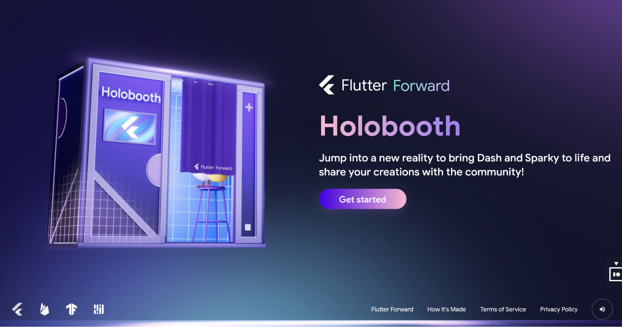 Try out the Flutter Forward Holobooth at [holobooth.flutter.dev](https://holobooth.flutter.dev/)