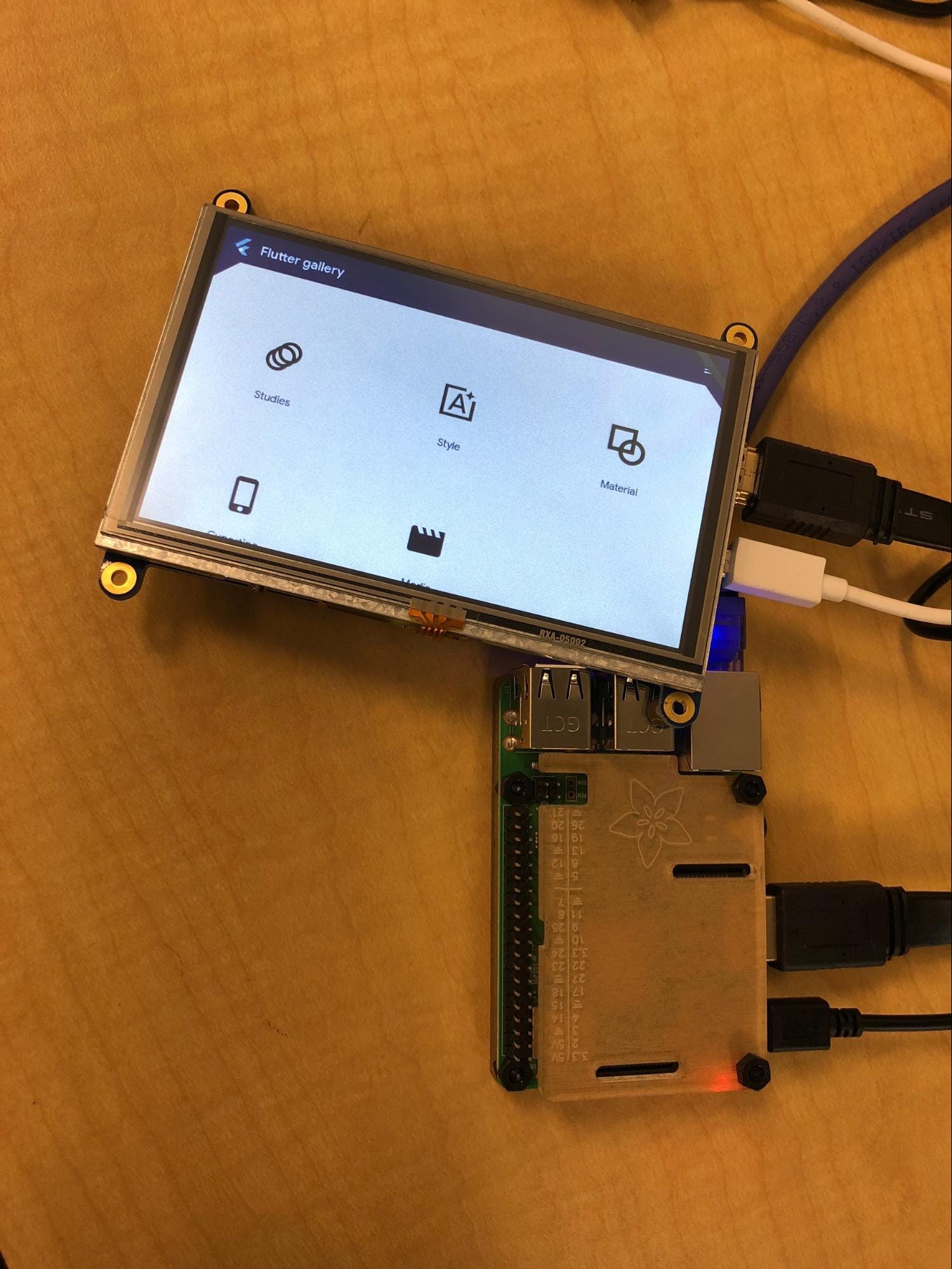 Flutter on Raspberry Pi