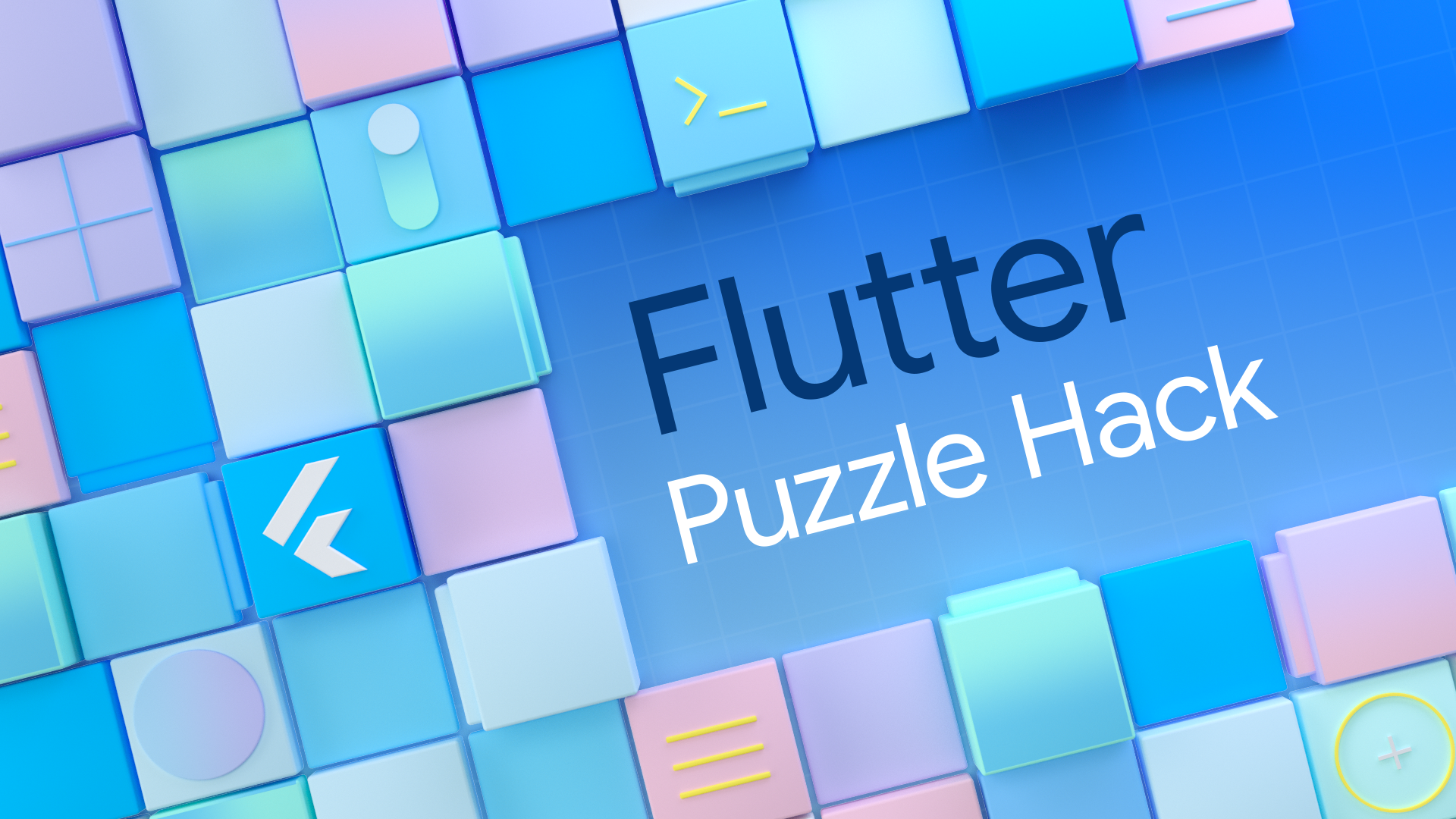 Flutter Puzzle Hack logo