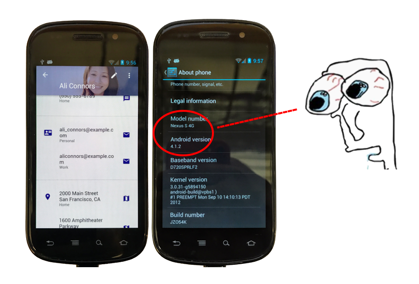 Modern, consistent Material Design on a phone shipped **4 years** before Material Design was unveiled
